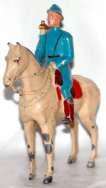 Vintage 1988 Avec Cheval De Tambour Britannique Garde-vie Soldat Monté